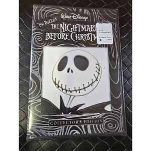 Sealed- Nightmare Before Christmas DVD- Collectors Edition